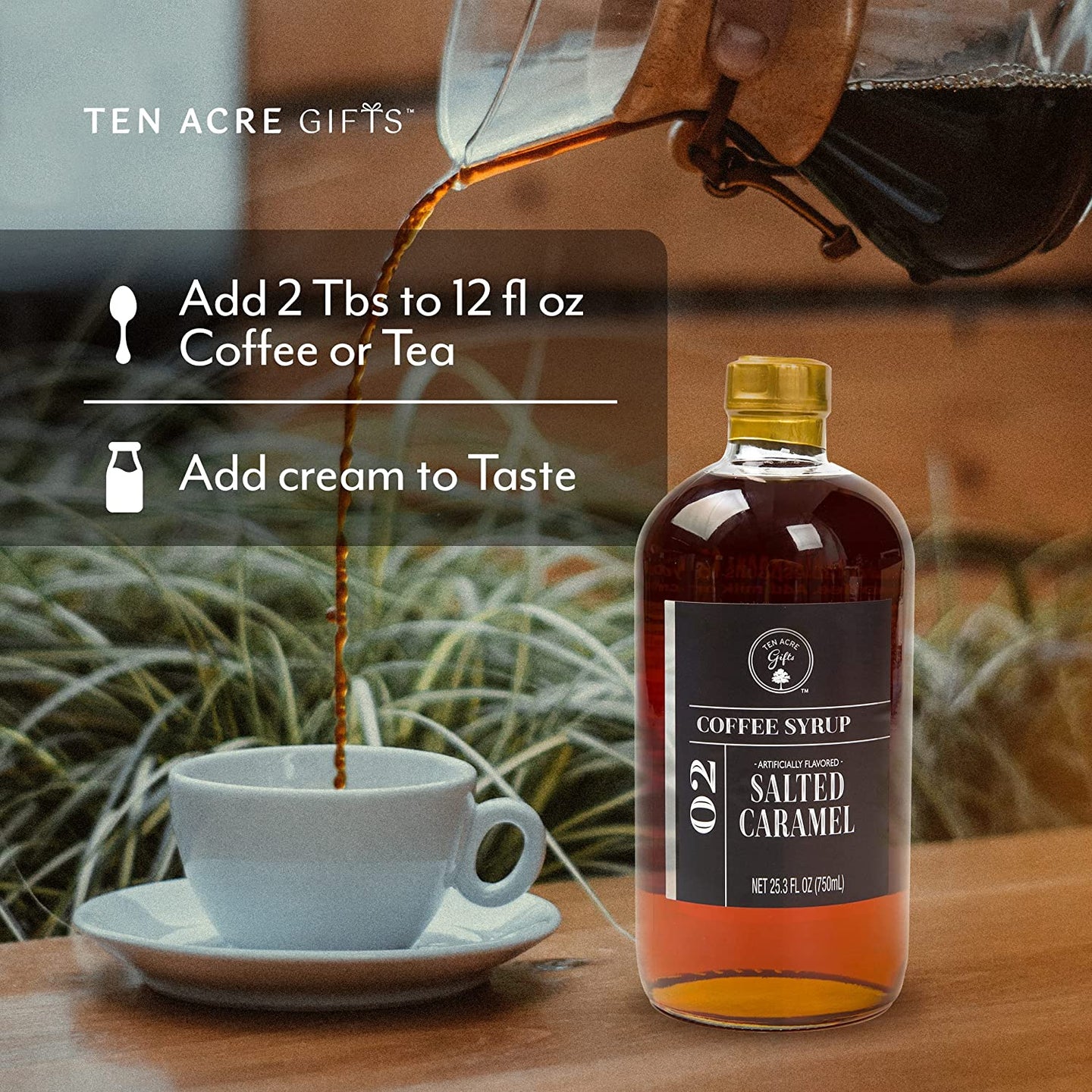 Salted Caramel Coffee Syrup
